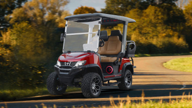Explore Beyond the Fairways with the Tara 2+2 Lifted Cart Explore Beyond the Fairways with the Tara 2+2 Lifted Cart
