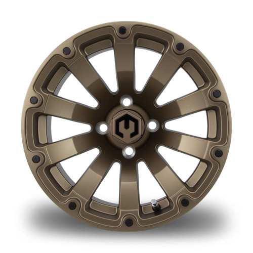 MODZ Bomber Matte Bronze 14" Golf Cart Wheel