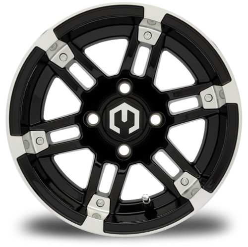 MODZ Aftershock Machine & Black 12" Golf Cart Wheel