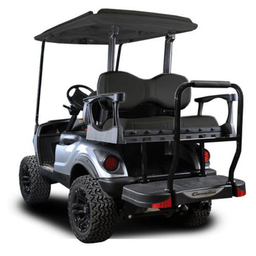 MadJax Genesis 300 with Deluxe Black Aluminum Rear Flip Seat - Yamaha Drive2 (Years 2017-Up)