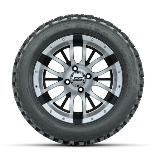 Set of (4) 14 in GTW Diesel Wheels with 23x10-14 Duro Desert All-Terrain Tires
Item # A19-608
