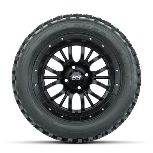 Set of (4) 14 in GTW Diesel Wheels with 23x10-14 Duro Desert All-Terrain Tires
Item # A19-617