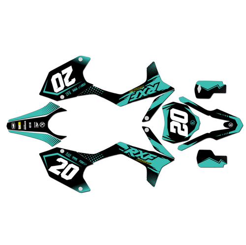 Graphics Kit for Apollo RXF FREERIDE 150 190 (All Years) Spear Series