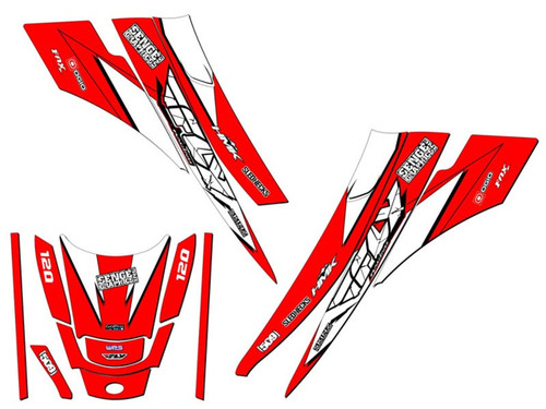 Graphic Kit For Polaris 120 FLY RACING Series