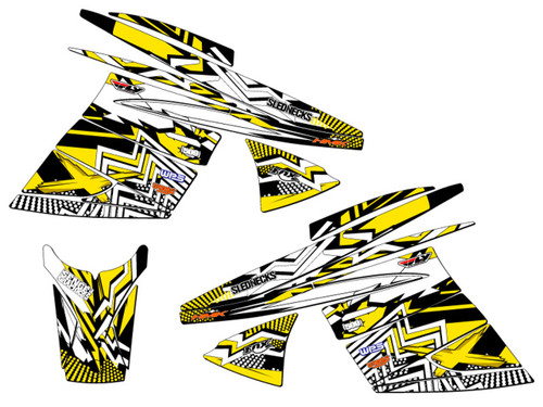 Graphic Kit For Ski Doo Mini Z 120 MAYHEM Series