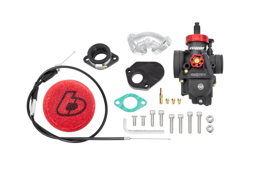 TB Carb Kit, Nibbi PE26 – Honda V2 Race Head & YX140/125