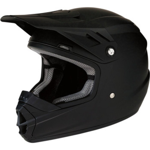 Z1R Youth Rise Helmet - Flat Black - Large