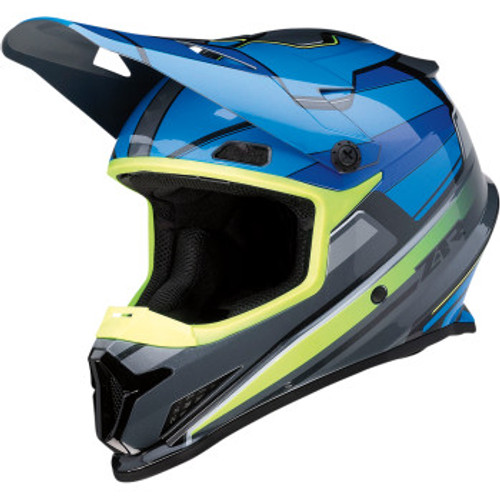 Z1R Rise Helmet - MC - Blue/Hi-Viz