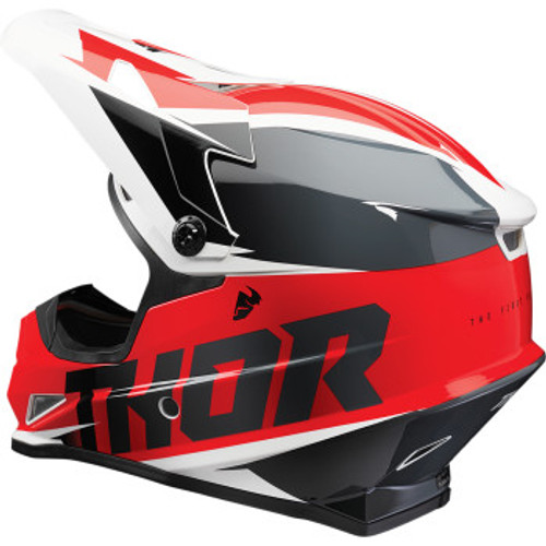 THOR Sector Helmet - Fader - Red/Black