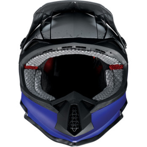 Z1R Youth F.I. Helmet - Fractal - MIPS - Matte Black/Blue