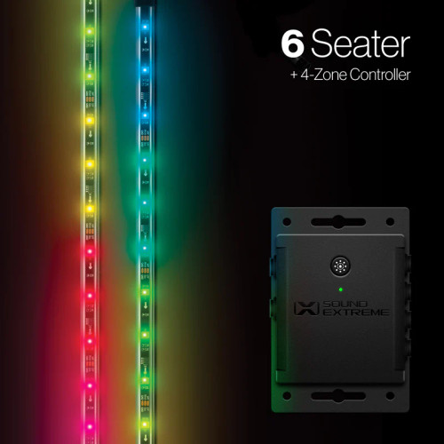 ECOXGEAR 6 SEATER LED KIT W/ CONTROLLER