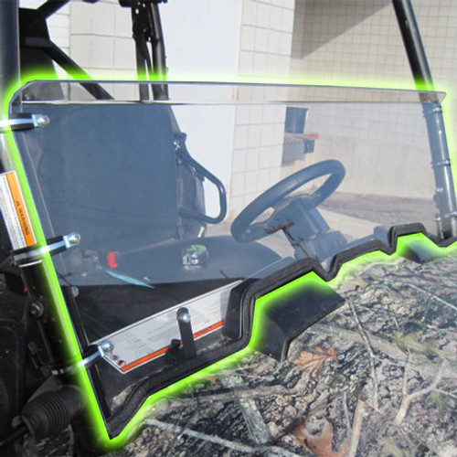 TERRARIDER KYMCO 450 (2014+) HALF UTV WINDSHIELD - SCRATCH RESISTANT 1/4”