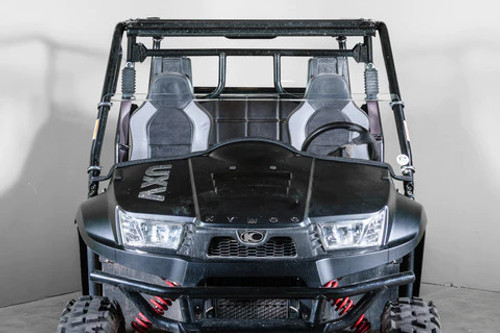 TERRARIDER KYMCO 700I (2018+) 2 & 4 SEATER HALF UTV WINDSHIELD - SCRATCH RESISTANT 1/4”