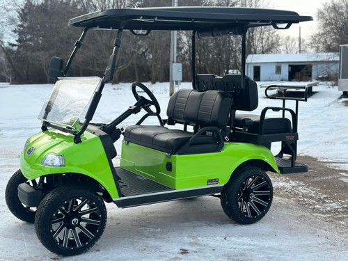 2024 Evolution Pro 4 Lime Green Limited "Mauler Edition" Custom Wheels, Tires, Soundbar, Underglow.