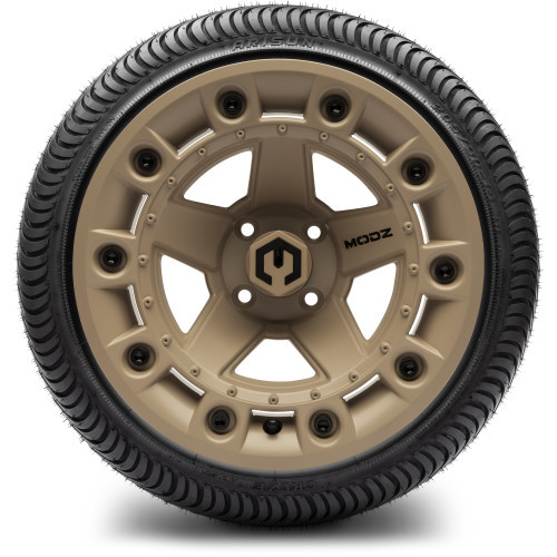 MODZ 14" DEFENDER SAND - LOWPRO STREET TIRE AND WHEELS COMBO