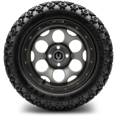 MODZ 14" Militia Gunmetal Wheels & Off-Road Tires Combo