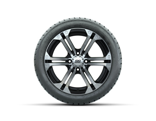 Set of (4) 14 inch GTW Specter Wheels on GTW® Lo-Pro Street Tires