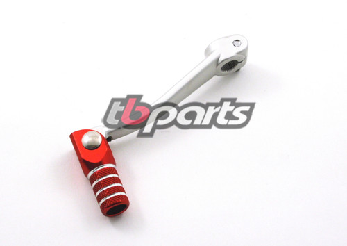 TB Forged Aluminum Red Shift Lever (Stock Length) – Honda 50, 70, & Other Models