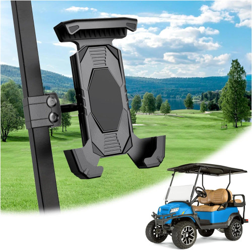 Golf Cart Phone Holder-360° Adjustable