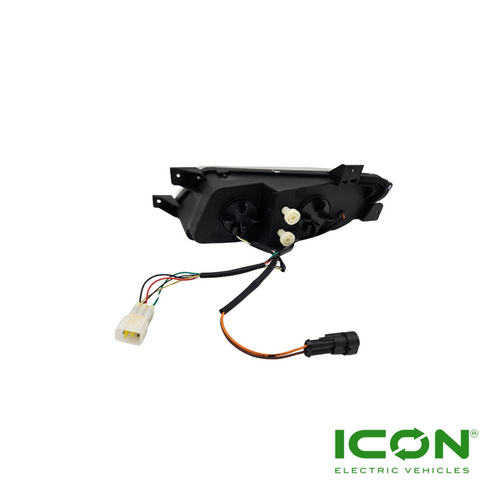 Passenger Side (Right) Front Headlight for ICON-HD, ICON Gas, and ICON EV Golf Carts