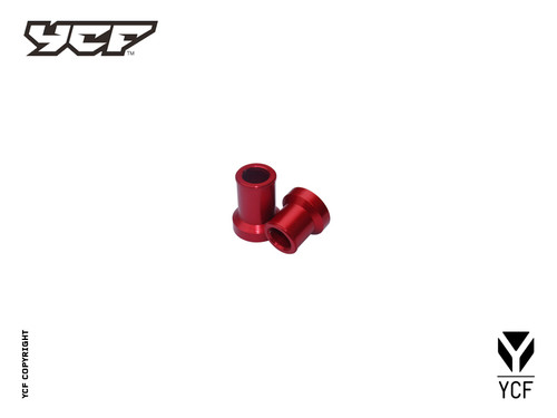 (09/10) FRONT WHEEL SPACERS SET- MULTIPLE COLORS