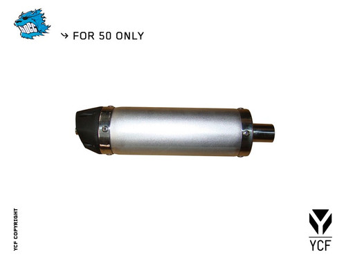 (01) EXHAUST MUFFLER -(YCF50)