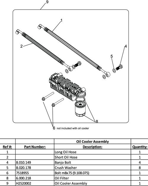 (08) Hammerhead Oil Filter for 150cc