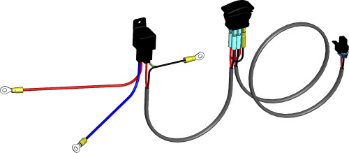 10-5940 Wire Harness Hydraulic Actuator