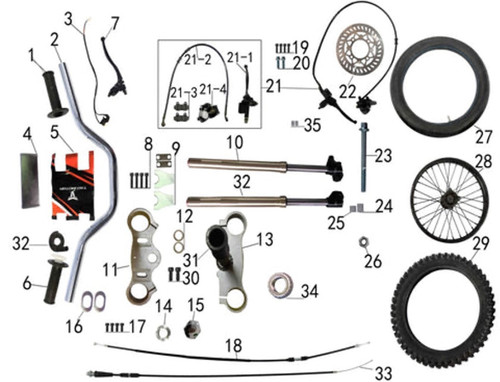 (05) Tao DB27 Handlebar Pad Cover