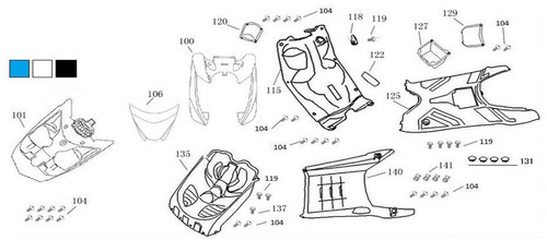 (129) Wolf Rugby Battery Cover