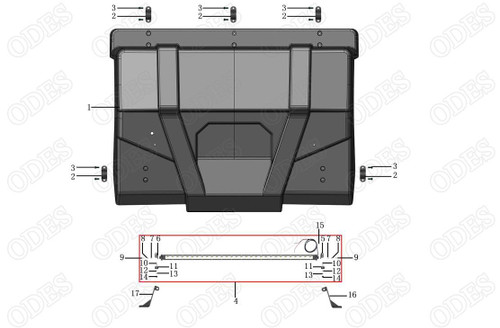 2023 Aodes SportCross 1000 (Roof & LED Lights)