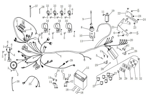 2023 Aodes Desertcross 1000-6 HVAC (Electrical System 1)