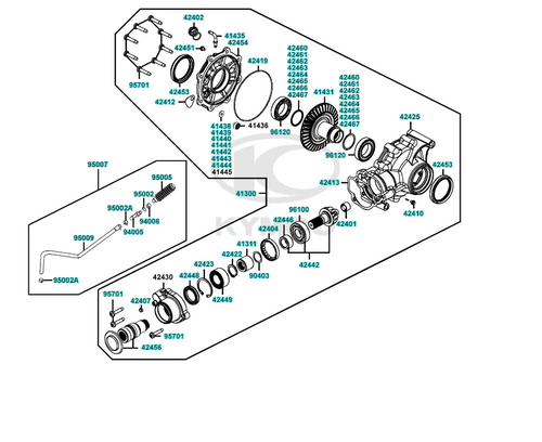 2023 KYMCO MXU 450i (Control Arm Assembly-)