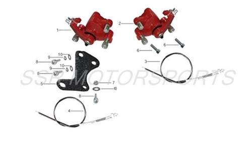 2021 & Newer SSR SX50A (Front & Rear Brakes)