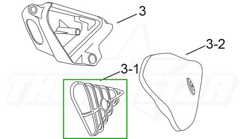 3851| Air Filter Cage (V5)