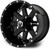 MODZ Assault Glossy Black 12" Golf Cart Wheel