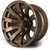 MODZ Bomber Matte Bronze 14" Golf Cart Wheel MODZ Bomber Matte Bronze 14" Golf Cart Wheel