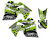 Graphic Kit For Arctic Cat ZR120/ZR200 MAYHEM Series Graphic Kit For Arctic Cat ZR120/ZR200 MAYHEM Series