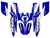 Graphic Kit For Yamaha 120 FLY RACING Series Graphic Kit For Yamaha 120 FLY RACING Series