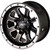 Wheel - 548X - Rear - 12x8 - 4/110 - 4+4
