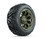 14” GTW Bravo Matte Recon Green Wheels with 23” Barrage Mud Tires – Set of 4 14” GTW Bravo Matte Recon Green Wheels with 23” Barrage Mud Tires – Set of 4