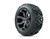 14” GTW Tempest Black and Machined Wheels with 23” Barrage Mud Tires – Set of 4 14” GTW Tempest Black and Machined Wheels with 23” Barrage Mud Tires – Set of 4