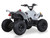 The image showcases the Syx Moto SY70, a sleek and rugged off-road motorcycle designed for young riders and adventure enthusiasts. The bike features a modern grey color scheme with upgraded plastics, a robust frame, and aggressive off-road tires. Key details include the 70cc engine, hydraulic disc brakes, and ergonomic design elements like the easy-reach brake levers and redesigned thumb throttle. The image highlights the bike's durability, performance, and user-friendly features, making it an ideal choice for off-road adventures. The image showcases the Syx Moto SY70, a sleek and rugged off-road motorcycle designed for young riders and adventure enthusiasts. The bike features a modern grey color scheme with upgraded plastics, a robust frame, and aggressive off-road tires. Key details include the 70cc engine, hydraulic disc brakes, and ergonomic design elements like the easy-reach brake levers and redesigned thumb throttle. The image highlights the bike's durability, performance, and user-friendly features, making it an ideal choice for off-road adventures.