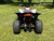 Kayo Storm 150 EFI ATV, a rugged and stylish all-terrain vehicle designed for off-road adventures. The ATV features a sleek black and red color scheme, with aggressive front tires, a double A-arm suspension system, and a sturdy frame. The image highlights the ATV's compact design, hydraulic disc brakes, and comfortable seat, making it an ideal choice for riders seeking performance and reliability on challenging terrains. Kayo Storm 150 EFI ATV, a rugged and stylish all-terrain vehicle designed for off-road adventures. The ATV features a sleek black and red color scheme, with aggressive front tires, a double A-arm suspension system, and a sturdy frame. The image highlights the ATV's compact design, hydraulic disc brakes, and comfortable seat, making it an ideal choice for riders seeking performance and reliability on challenging terrains.