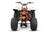 The image showcases the Kayo Storm 180 ATV, a rugged and stylish all-terrain vehicle designed for off-road adventures. The ATV features a sleek design with aggressive front tires, a double A-arm suspension system, and a sturdy frame. The image highlights the ATV's compact yet powerful build, hydraulic disc brakes, and comfortable seat, making it an ideal choice for riders seeking performance and reliability on challenging terrains. The rear view emphasizes the single rear tail/brake light and rear disc brake, adding to the ATV's safety features. The image showcases the Kayo Storm 180 ATV, a rugged and stylish all-terrain vehicle designed for off-road adventures. The ATV features a sleek design with aggressive front tires, a double A-arm suspension system, and a sturdy frame. The image highlights the ATV's compact yet powerful build, hydraulic disc brakes, and comfortable seat, making it an ideal choice for riders seeking performance and reliability on challenging terrains. The rear view emphasizes the single rear tail/brake light and rear disc brake, adding to the ATV's safety features.