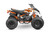 The image showcases the Kayo Storm 180 ATV, a rugged and stylish all-terrain vehicle designed for off-road adventures. The ATV features a sleek design with aggressive front tires, a double A-arm suspension system, and a sturdy frame. The image highlights the ATV's compact yet powerful build, hydraulic disc brakes, and comfortable seat, making it an ideal choice for riders seeking performance and reliability on challenging terrains. The rear view emphasizes the single rear tail/brake light and rear disc brake, adding to the ATV's safety features. The image showcases the Kayo Storm 180 ATV, a rugged and stylish all-terrain vehicle designed for off-road adventures. The ATV features a sleek design with aggressive front tires, a double A-arm suspension system, and a sturdy frame. The image highlights the ATV's compact yet powerful build, hydraulic disc brakes, and comfortable seat, making it an ideal choice for riders seeking performance and reliability on challenging terrains. The rear view emphasizes the single rear tail/brake light and rear disc brake, adding to the ATV's safety features.
