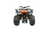 The image showcases the Kayo Bull 150 EFI ATV, a rugged and stylish all-terrain vehicle designed for off-road adventures. The ATV features a bold color scheme, aggressive front tires, a double A-arm suspension system, and a sturdy frame. The image highlights the ATV's compact yet powerful design, hydraulic disc brakes, and comfortable seat, making it an ideal choice for riders seeking performance and reliability on challenging terrains. The image showcases the Kayo Bull 150 EFI ATV, a rugged and stylish all-terrain vehicle designed for off-road adventures. The ATV features a bold color scheme, aggressive front tires, a double A-arm suspension system, and a sturdy frame. The image highlights the ATV's compact yet powerful design, hydraulic disc brakes, and comfortable seat, making it an ideal choice for riders seeking performance and reliability on challenging terrains.