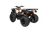 The image showcases the Kayo Bull 150 EFI ATV, a rugged and stylish all-terrain vehicle designed for off-road adventures. The ATV features a bold color scheme, aggressive front tires, a double A-arm suspension system, and a sturdy frame. The image highlights the ATV's compact yet powerful design, hydraulic disc brakes, and comfortable seat, making it an ideal choice for riders seeking performance and reliability on challenging terrains. The image showcases the Kayo Bull 150 EFI ATV, a rugged and stylish all-terrain vehicle designed for off-road adventures. The ATV features a bold color scheme, aggressive front tires, a double A-arm suspension system, and a sturdy frame. The image highlights the ATV's compact yet powerful design, hydraulic disc brakes, and comfortable seat, making it an ideal choice for riders seeking performance and reliability on challenging terrains.
