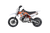 The image showcases the Kayo TS90 90cc Pit Bike, a sleek and agile off-road machine designed for riders of all skill levels. The bike features a compact and lightweight design with a 24.6-inch seat height, making it accessible to a wide range of riders. The 86cc 4-stroke engine and electric/kick start system are highlighted, emphasizing the bike's ease of use and reliability. The front and rear disc brakes are visible, showcasing the bike's safety features. The 12-inch front tire and 10-inch rear tire provide excellent traction and stability, while the conventional front forks and single rear shock ensure a smooth and comfortable ride. The low tack seat cover adds comfort and grip, and the 7-inch ground clearance allows the bike to tackle rough terrains with ease. Overall, the image captures the essence of a versatile, high-performing, and fun pit bike ready for any off-road adventure.