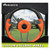 RHOX Steering Wheel, Aviator 4 Orange Grip/Black Spokes 13" Diameter